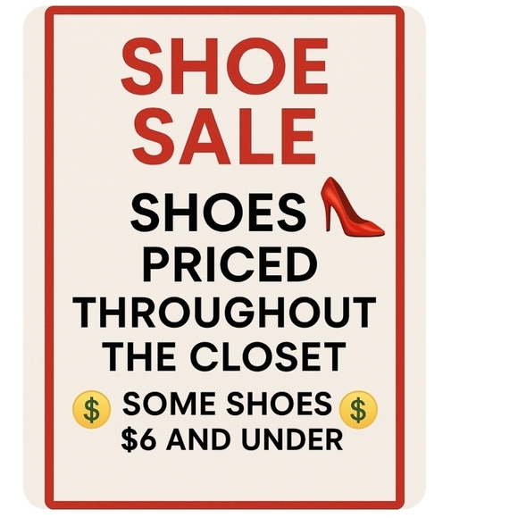 👟 Final Shoe Sale – Don’t Miss Out! 🚨 - Picture 1 of 2